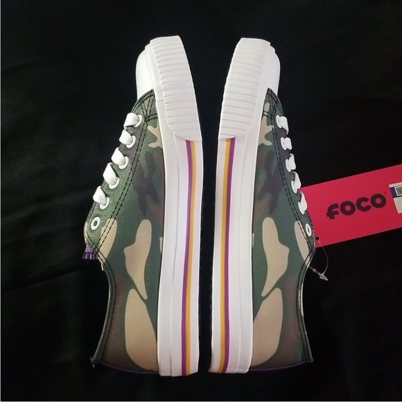 Foco LSU Camo Sneakers - Picture 10 of 16